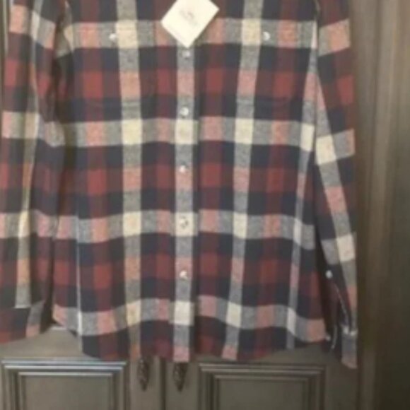 COPY - Faherty Burchfield Plaid Print Long Sleeves Button Down Front Shirt - Picture 3 of 6